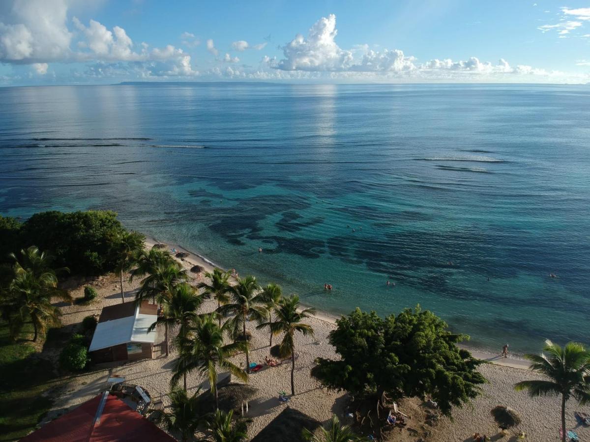 Guadeloupe- Saint-Francois- Residence Anse Des Rochers - Appartement Quart De Villa Etage - Vue Mer- 4 Personnes - Lit Bebe Sur Demande - Citerne Et Wifi Prives -Animaux Ok-Acces Plage Direct -Apnee Bien-Etre Experience Sur Demande Avec Instructeur A Exteriör bild