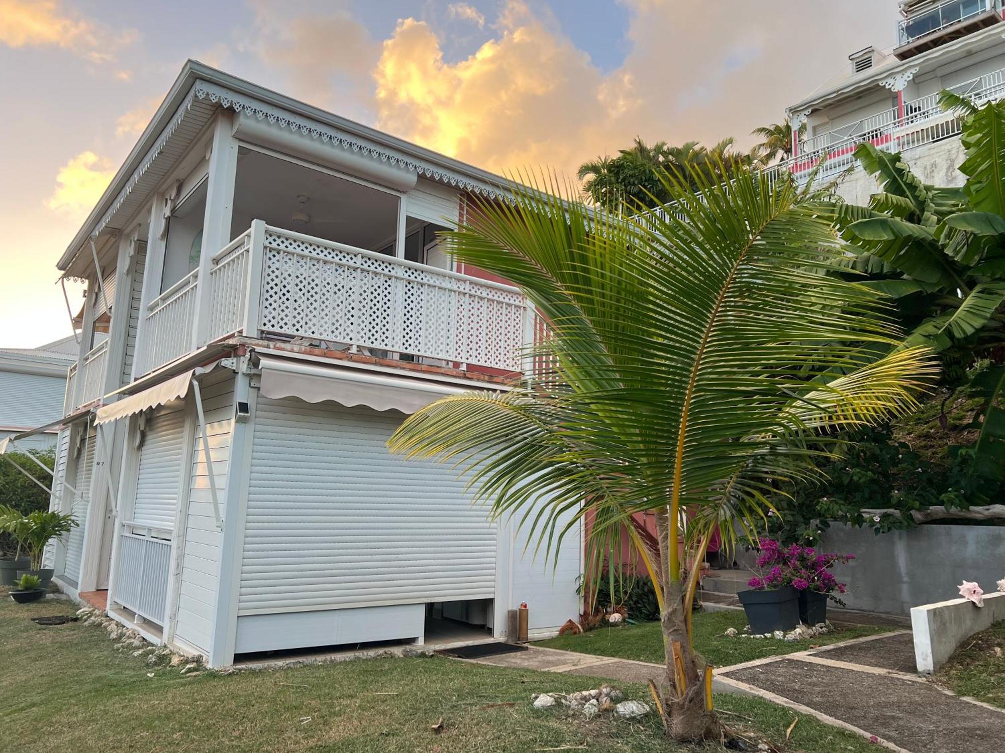 Guadeloupe- Saint-Francois- Residence Anse Des Rochers - Appartement Quart De Villa Etage - Vue Mer- 4 Personnes - Lit Bebe Sur Demande - Citerne Et Wifi Prives -Animaux Ok-Acces Plage Direct -Apnee Bien-Etre Experience Sur Demande Avec Instructeur A Exteriör bild